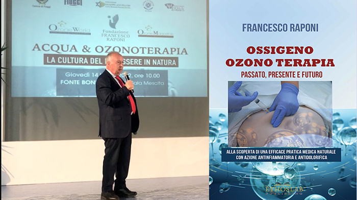 Ossigeno Ozonoterapia, Francesco Raponi presenta a Roma il suo libro