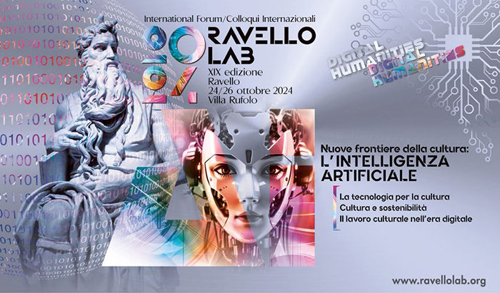 L'impatto dell'intelligenza artificiale sulla cultura: al via il XIX Ravello Lab 2024