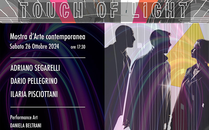 Touch of light, tre artisti in mostra a Roma